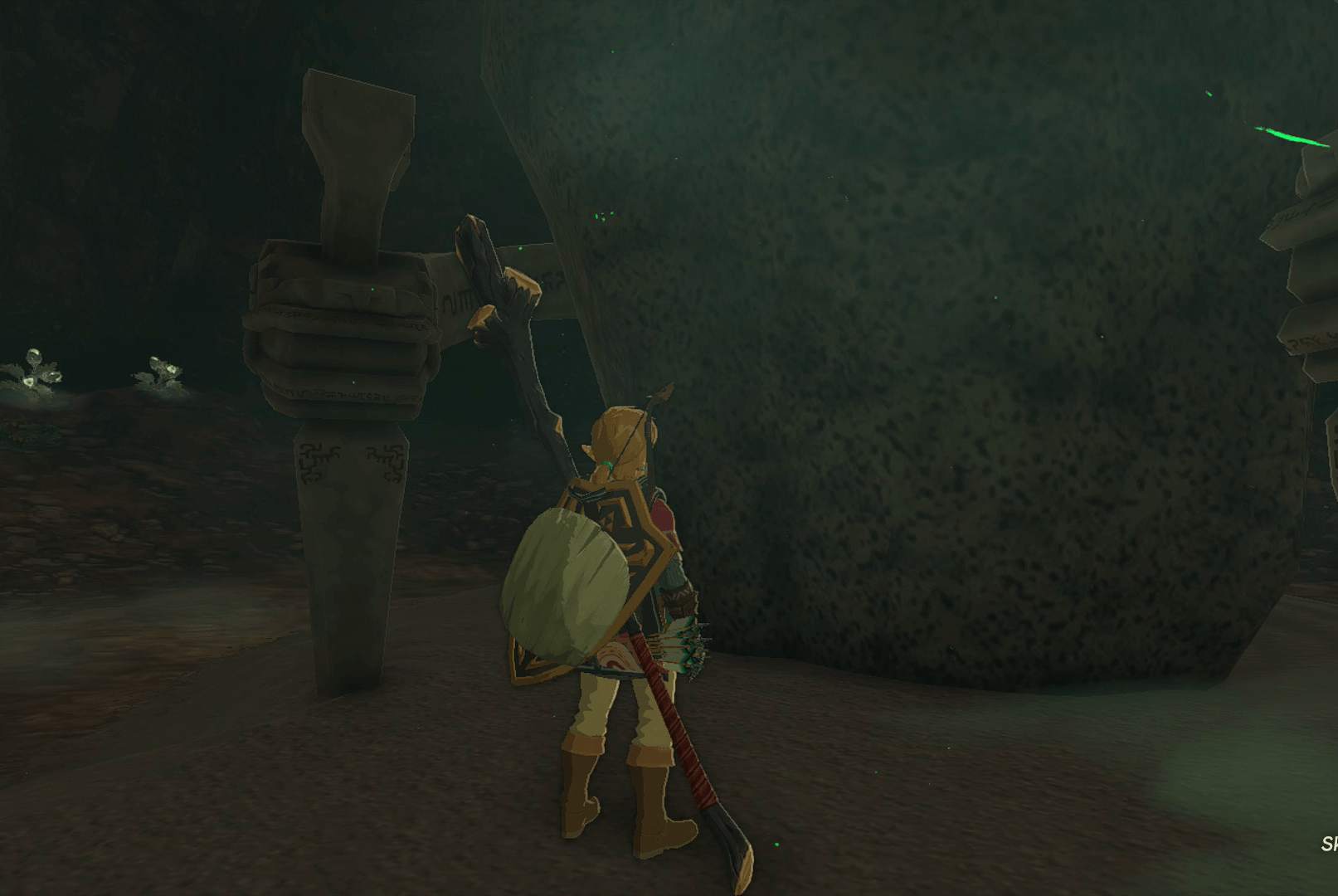Minetak Shrine location and Deplian Badlands Cave walkthrough in Zelda: Tears of the Kingdom