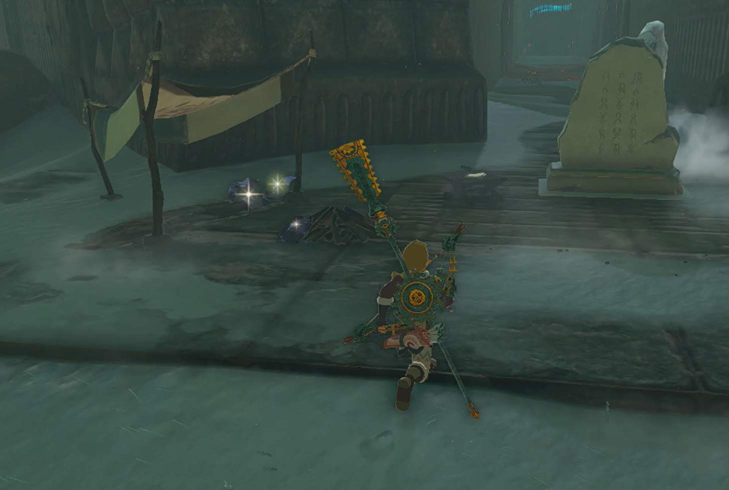 North Lomei Labyrinth, shrine solutions in Zelda: Tears of the Kingdom